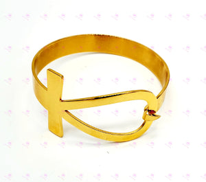 Ankh Bracelet  - Gold or Silver