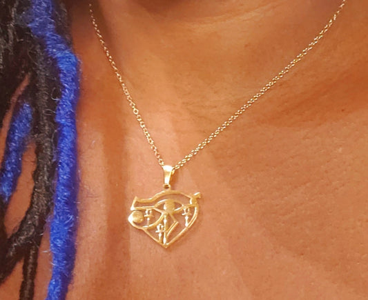 Eye of Horus/Ra Necklace